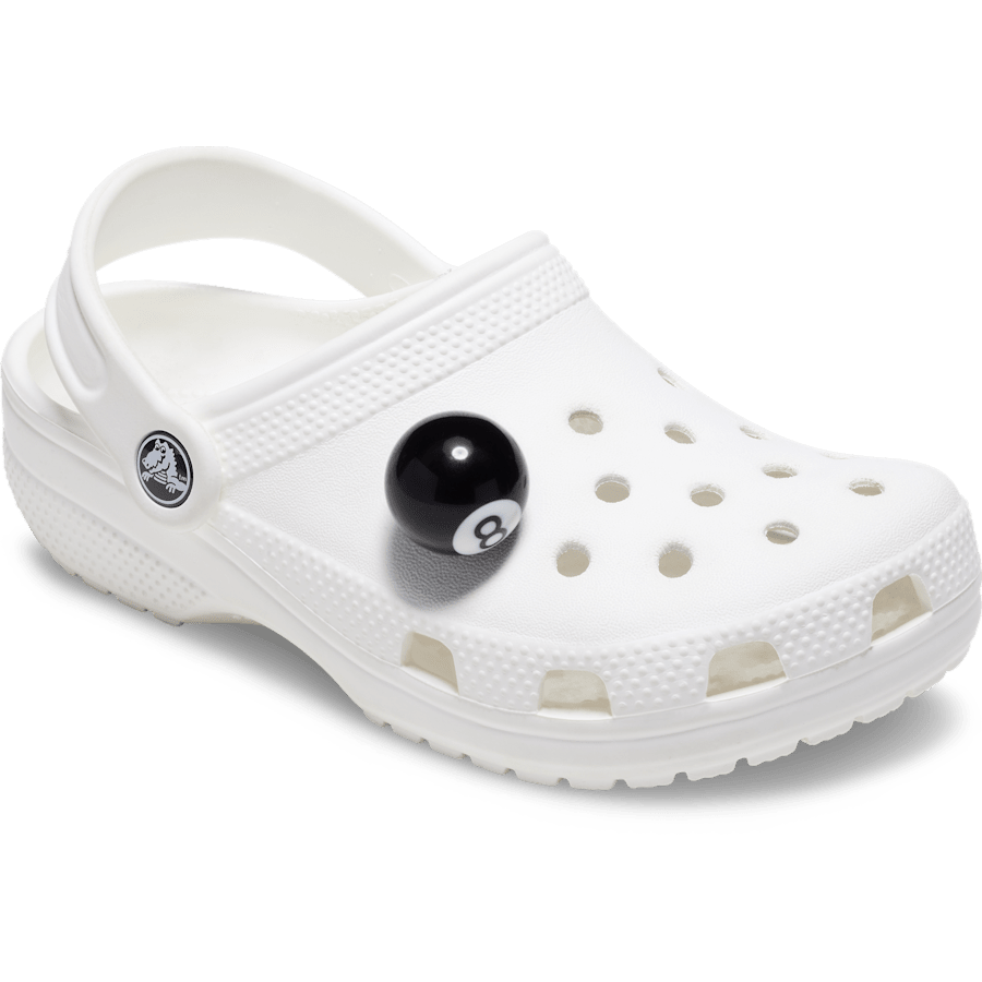 Crocs Trending 3D Pool Eight Ball Jibbitz™ charms