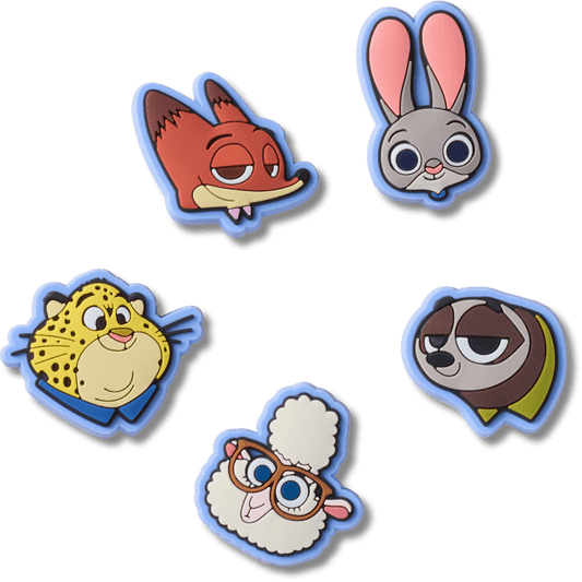 Crocs Special Offer b'Disney Zootopia 2 5 Pack Jibbitz Shoe Charm'