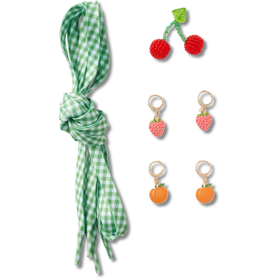 Crocs Sale Laces and Fresh Fruits Charm Kit Jibbitz™ charms