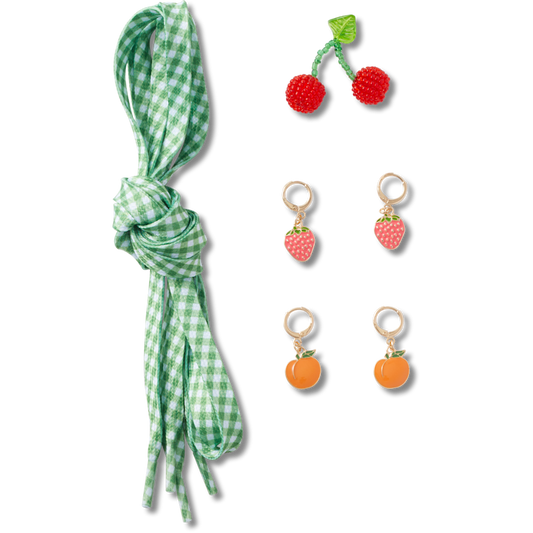 Crocs Sale Laces and Fresh Fruits Charm Kit Jibbitz™ charms