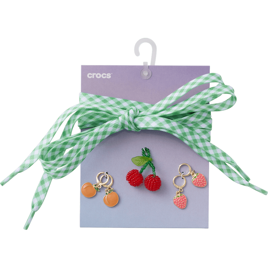 Crocs Sale Laces and Fresh Fruits Charm Kit Jibbitz™ charms