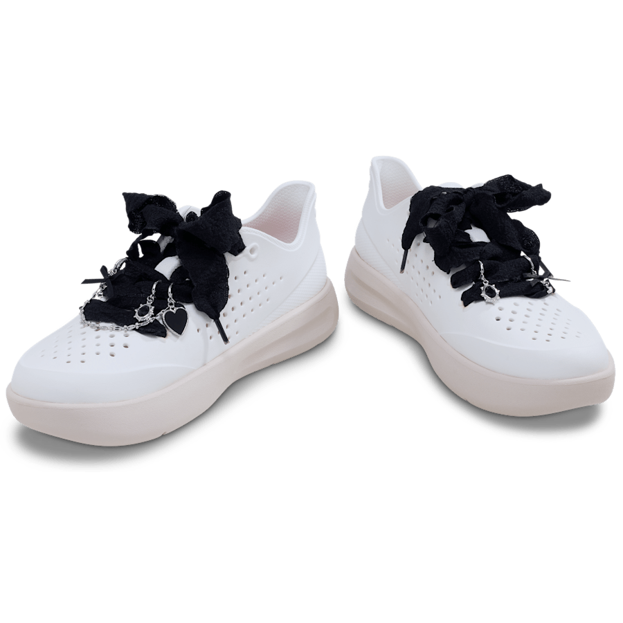 Crocs Classic Laces and Dainty Bow Charm Kit Jibbitz Shoe Charm