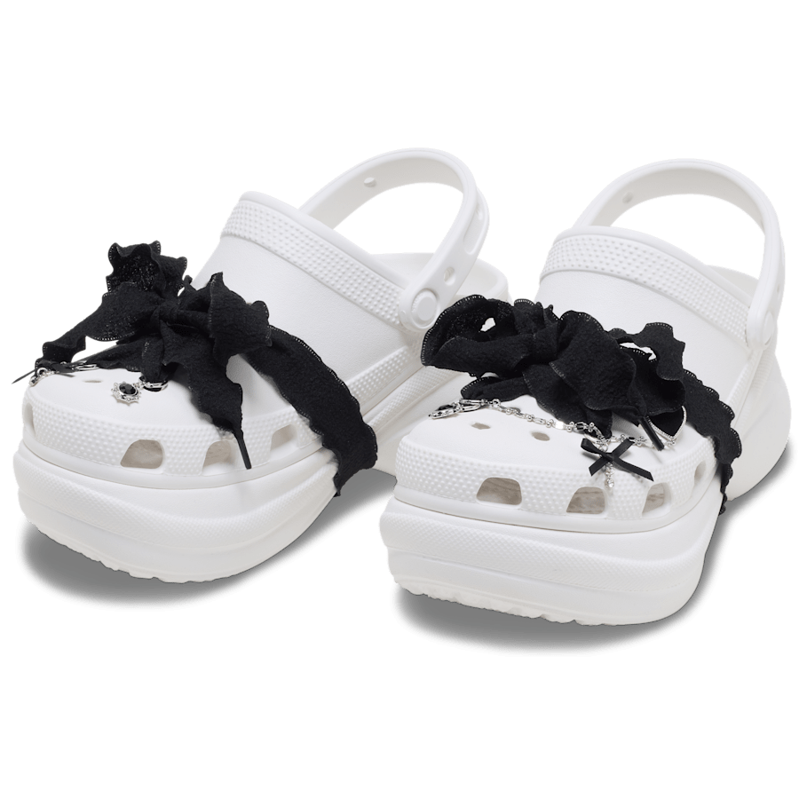 Crocs Classic Laces and Dainty Bow Charm Kit Jibbitz Shoe Charm