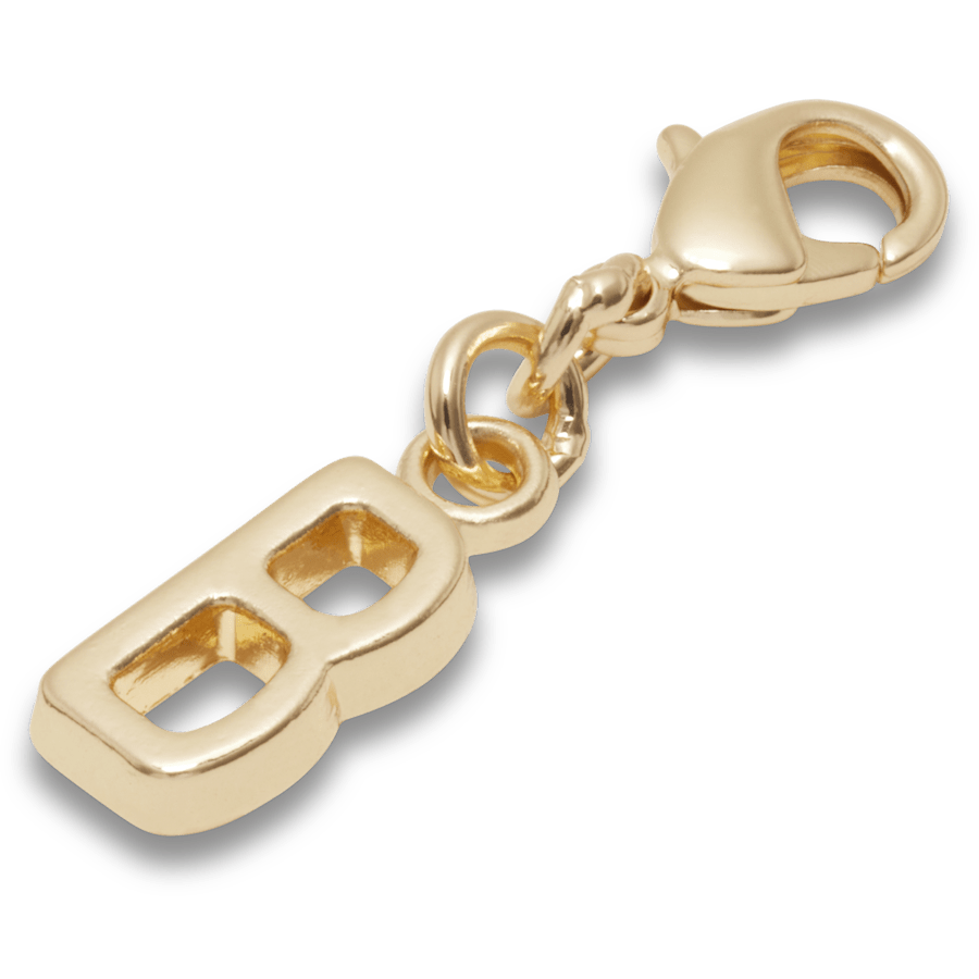 Crocs Classic Gold Letter B Charm Jibbitz™ charms