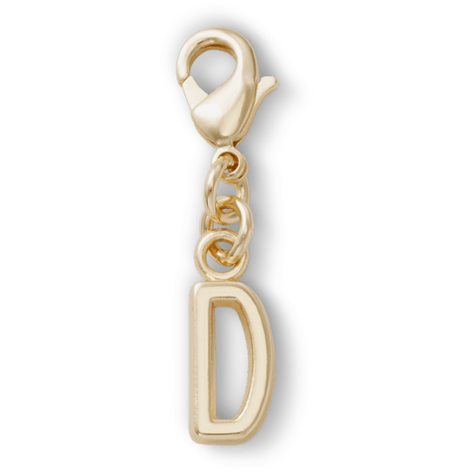 Crocs Special Offer Gold Letter D Charm Jibbitz™ charms