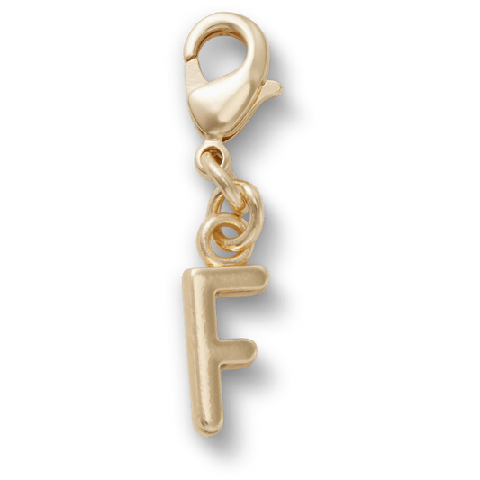 Crocs Smart Buy Gold Letter F Charm Jibbitz™ charms