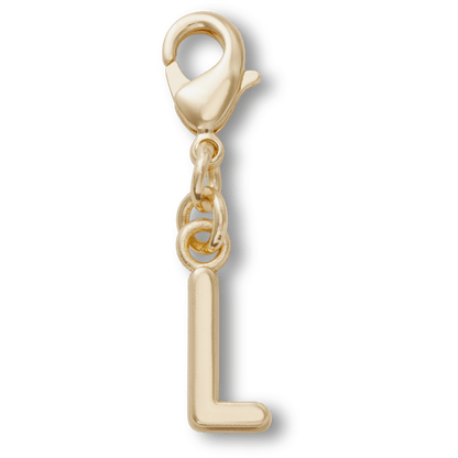 Crocs Trending Gold Letter L Charm Jibbitz™ charms
