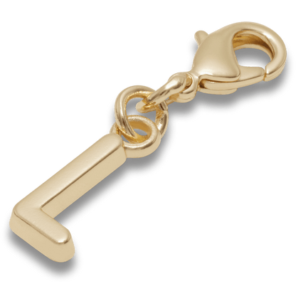 Crocs Trending Gold Letter L Charm Jibbitz™ charms