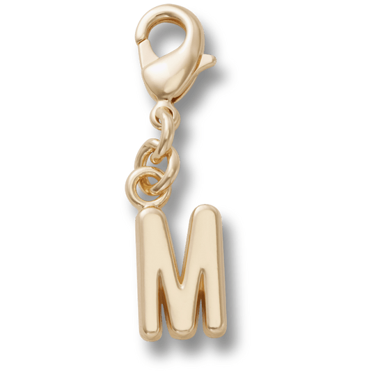 Crocs Exclusive Gold Letter M Charm Jibbitz™ charms