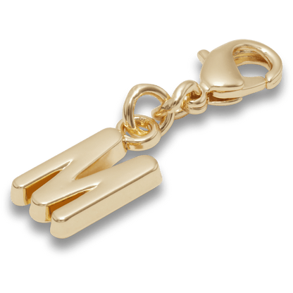 Crocs Exclusive Gold Letter M Charm Jibbitz™ charms