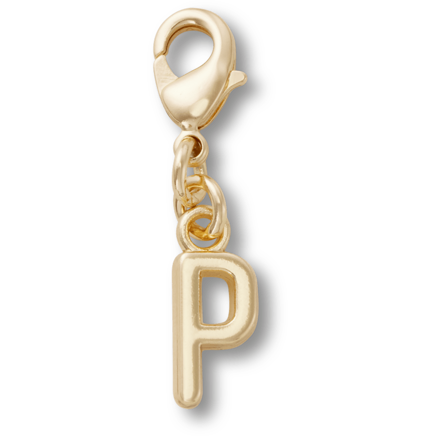Crocs Premium Gold Letter P Charm Jibbitz™ charms