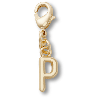 Crocs Premium Gold Letter P Charm Jibbitz™ charms