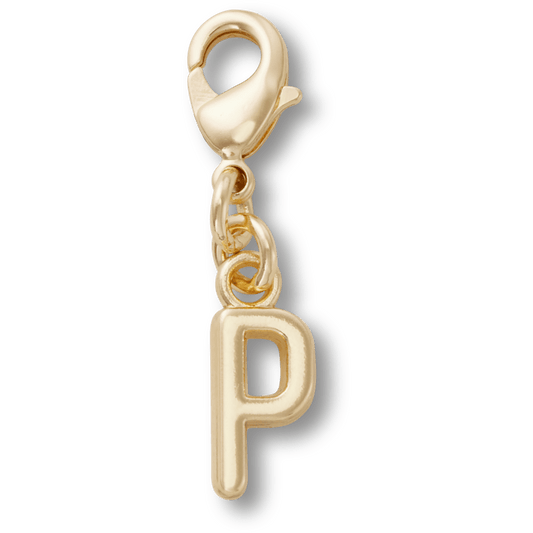 Crocs Premium Gold Letter P Charm Jibbitz™ charms