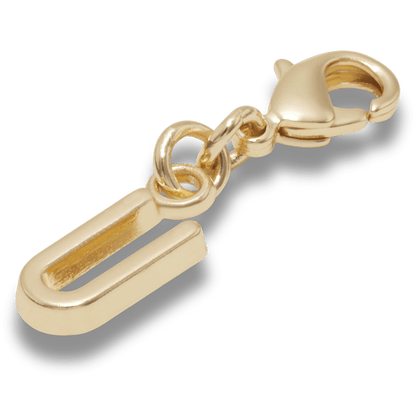 Crocs Hot Sale Gold Letter U Charm Jibbitz™ charms