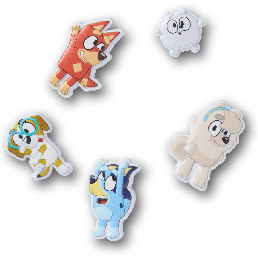 Crocs Value Bluey 5 Pack Jibbitz Shoe Charm