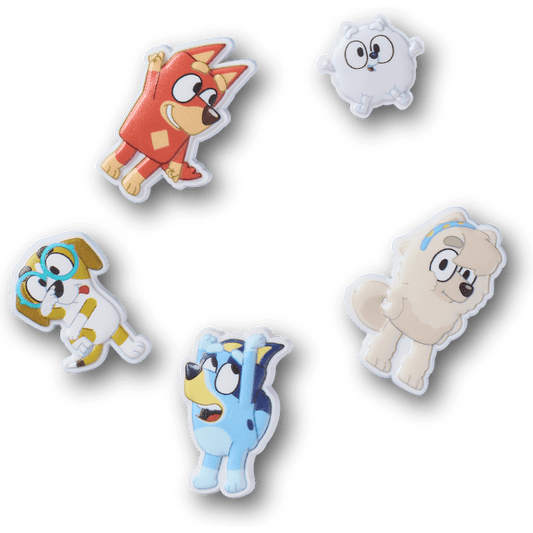Crocs Value Bluey 5 Pack Jibbitz Shoe Charm