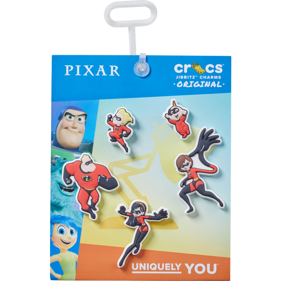 Crocs Signature Pixar Incredibles 5 Pack Jibbitz charm