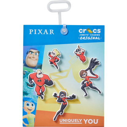Crocs Signature Pixar Incredibles 5 Pack Jibbitz charm