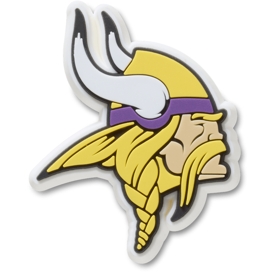 Crocs Best Price NFL Minnesota Vikings Logo Jibbitz™ charms