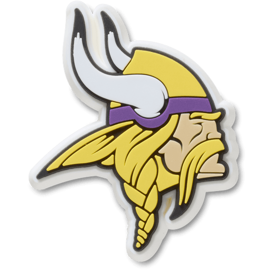 Crocs Best Price NFL Minnesota Vikings Logo Jibbitz™ charms