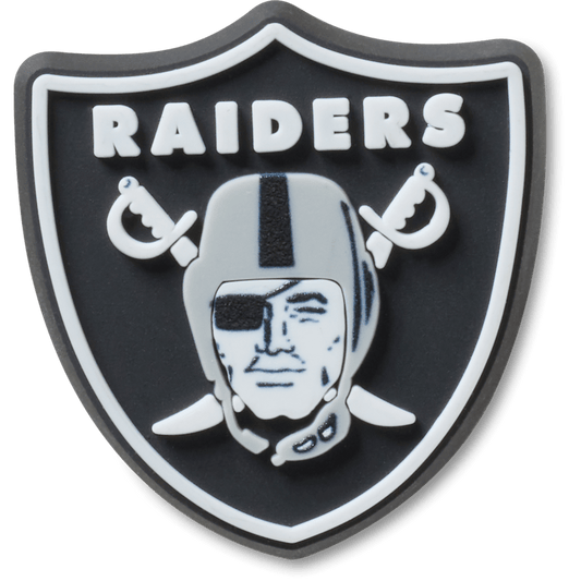 Crocs Signature NFL Las Vegas Raiders Logo Jibbitz™ charms