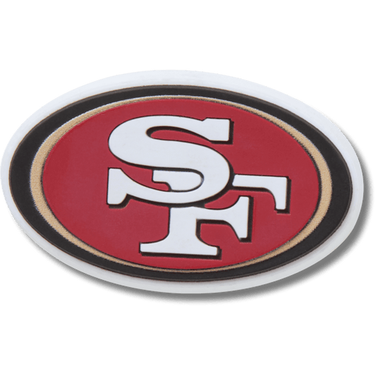 Crocs Hot Sale NFL San Francisco 49ers Logo Jibbitz™ charms