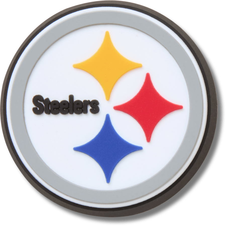 Crocs Best Seller NFL Pittsburgh Steelers Logo Jibbitz™ charms