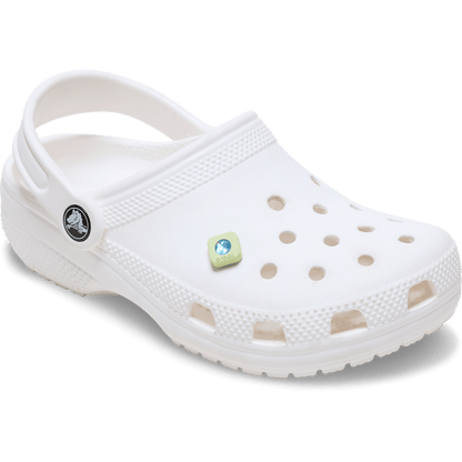 Crocs Best Price Green PVC Square SMT Gem Jibbitz™ charms