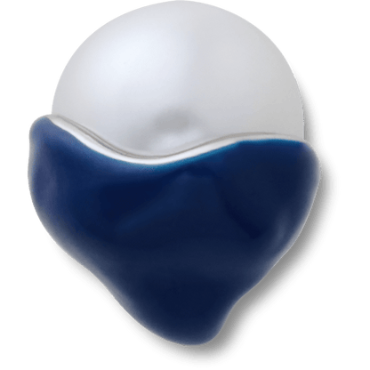 Crocs Exclusive Blue Dipped Enamel SMT Pearl Jibbitz™ charms