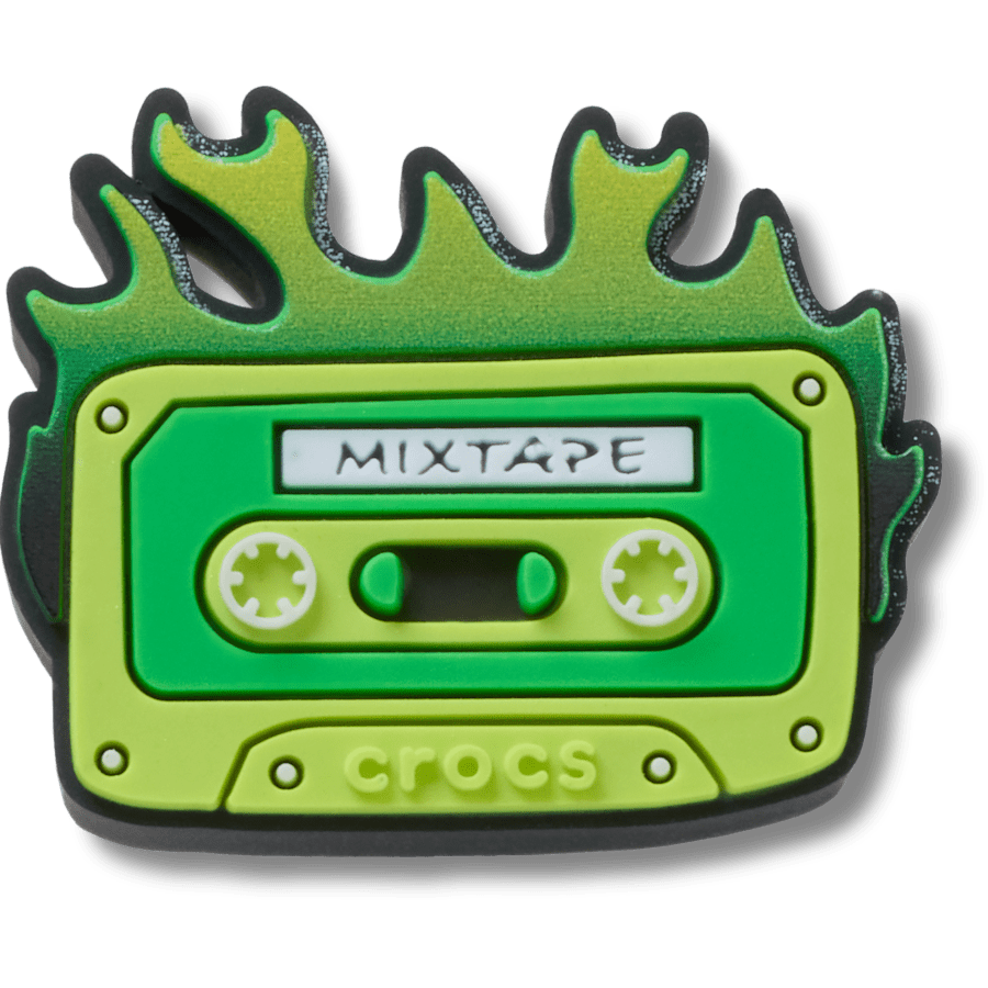 Crocs New Lights Up Fire Mix Tape Jibbitz™ charms