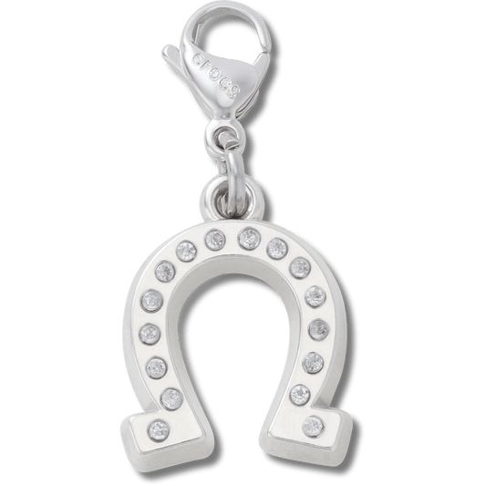 Crocs New Lucky Silver Horseshoe Charm Jibbitz charm