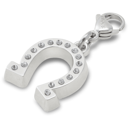 Crocs New Lucky Silver Horseshoe Charm Jibbitz charm
