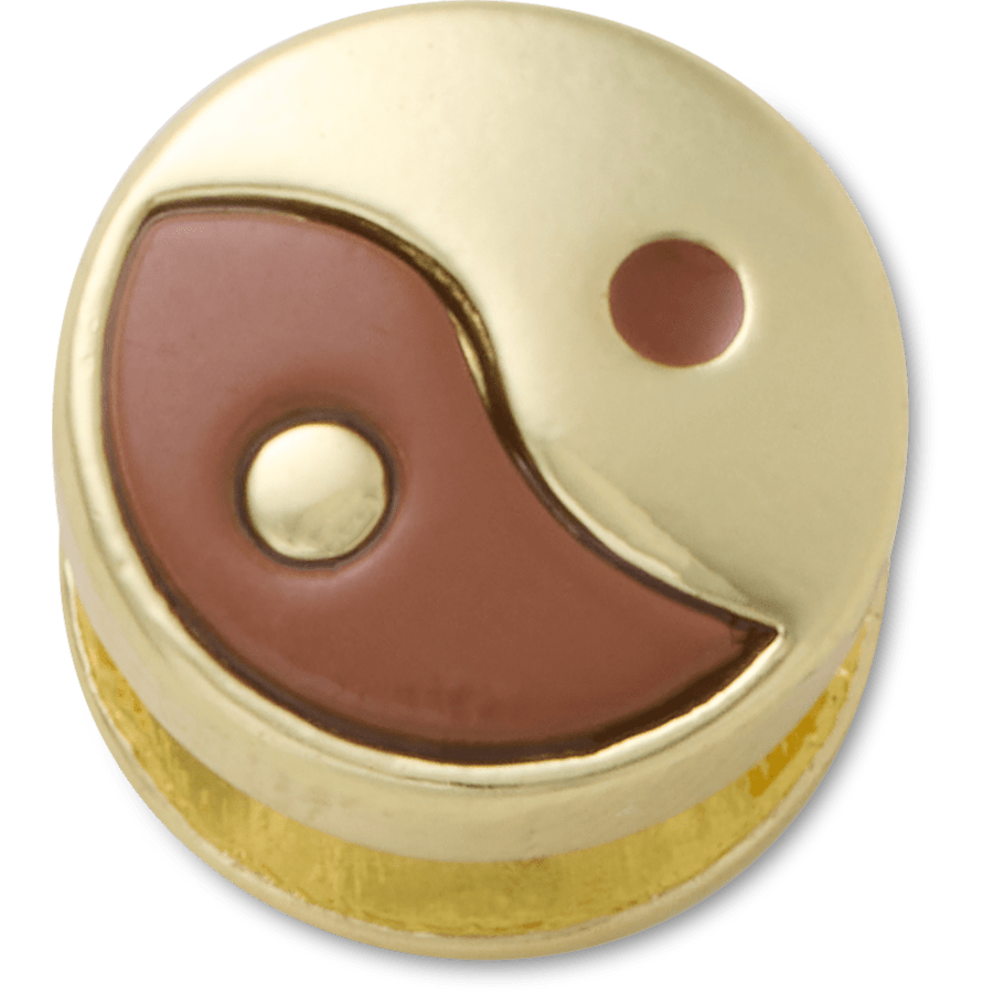 Crocs Top Pick Brown Yin Yang Icon Jibbitz™ charms