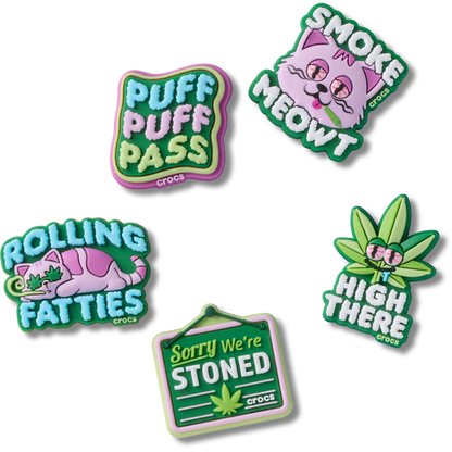 Crocs Value 420 Hemp Cuties 5 Pack Jibbitz™ charms