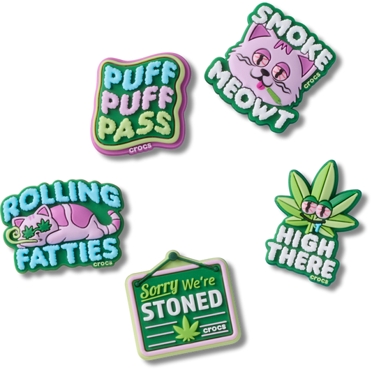 Crocs Value 420 Hemp Cuties 5 Pack Jibbitz™ charms