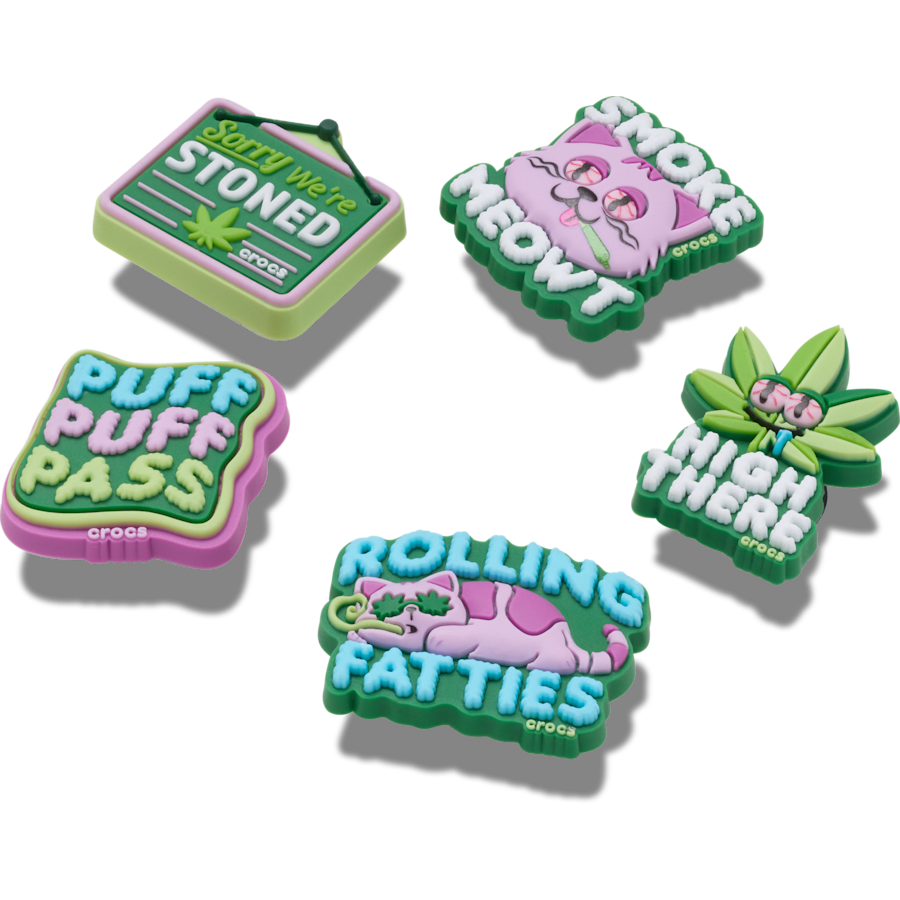 Crocs Value 420 Hemp Cuties 5 Pack Jibbitz™ charms