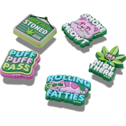 Crocs Value 420 Hemp Cuties 5 Pack Jibbitz™ charms