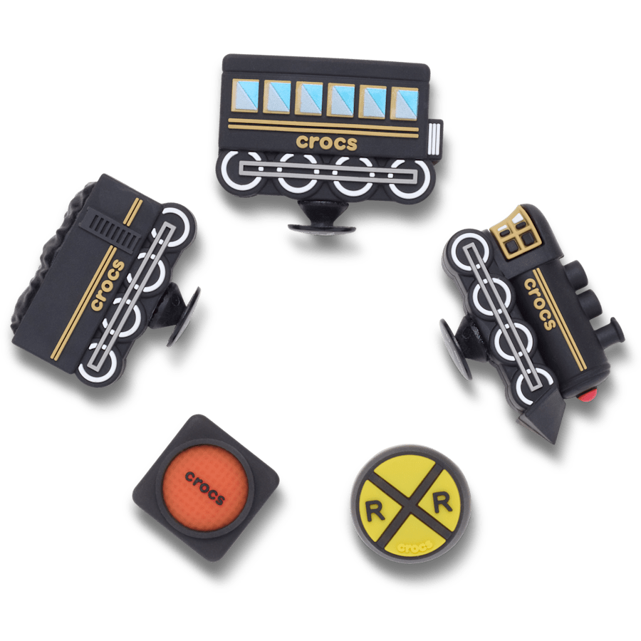 Crocs Quality 3D Train 5 Pack Jibbitz™ charms