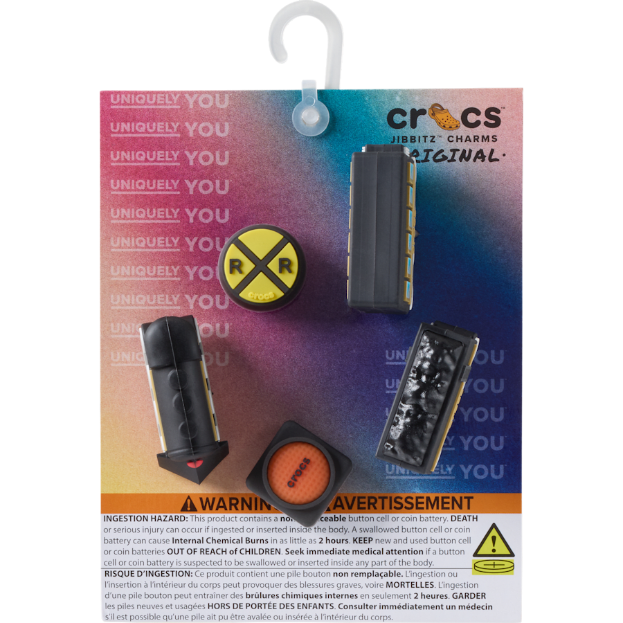 Crocs Quality 3D Train 5 Pack Jibbitz™ charms