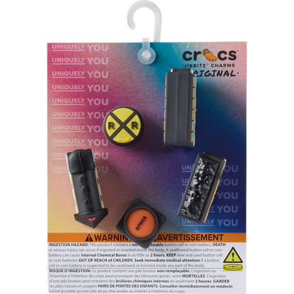 Crocs Quality 3D Train 5 Pack Jibbitz™ charms