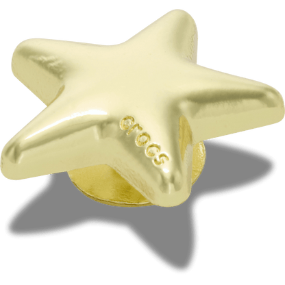 Crocs Best Seller Gold Bubble Star Jibbitz™ charms