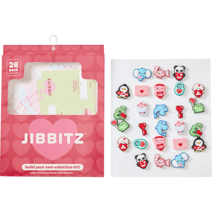 Crocs Discount Valentines Day Card 26 Pack Jibbitz™ charms