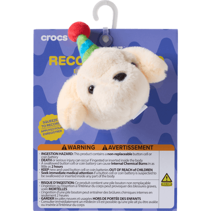 Crocs Smart Buy Record Your Own Sound Birthday Jibbitz™ charms