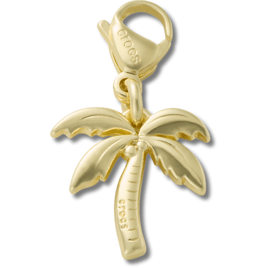 Crocs Best Seller Gold Palm Tree Charm Jibbitz charm