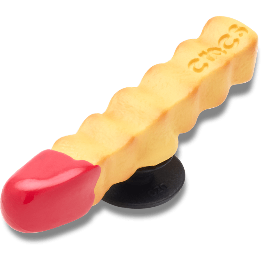 Crocs Popular French Fry Dipped in Ketchup Jibbitz™ charms