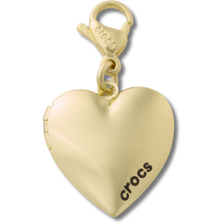 Crocs Popular Gold Locket Charm Jibbitz charm