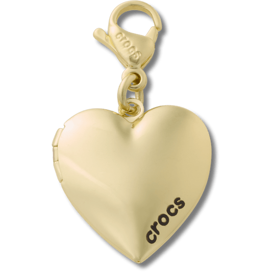 Crocs Popular Gold Locket Charm Jibbitz charm