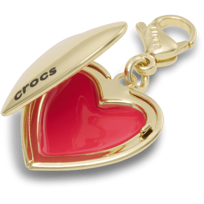 Crocs Popular Gold Locket Charm Jibbitz charm
