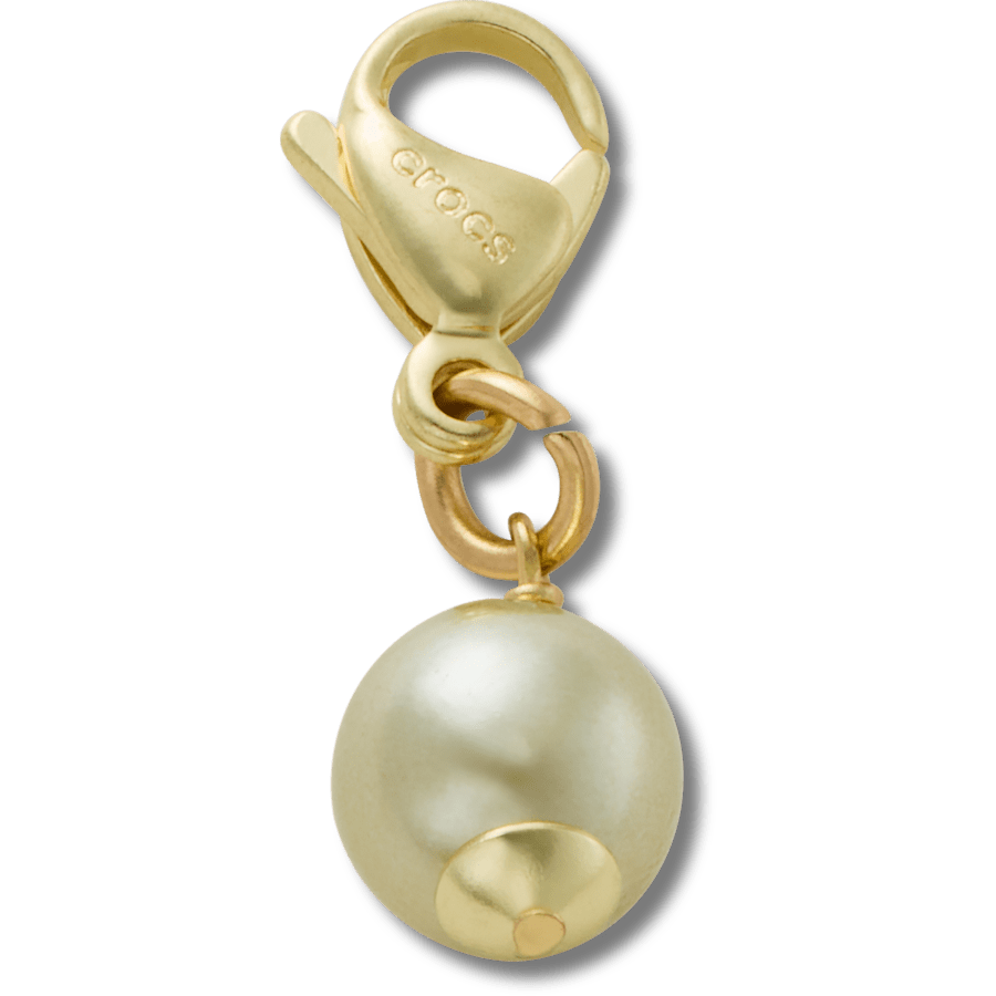 Crocs Best Price Gold and Green SMT Pearl Charm Jibbitz charm