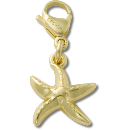 Crocs Exclusive Gold Starfish Charm Jibbitz charm
